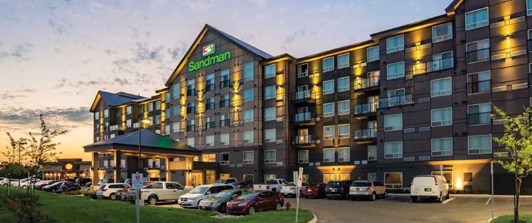 Sandman Signature hotel exterior